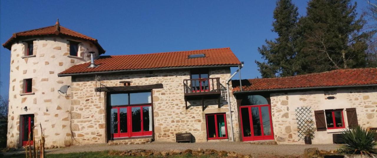 La Grange Ancienne Bed and Breakfast Montrollet Exteriör bild